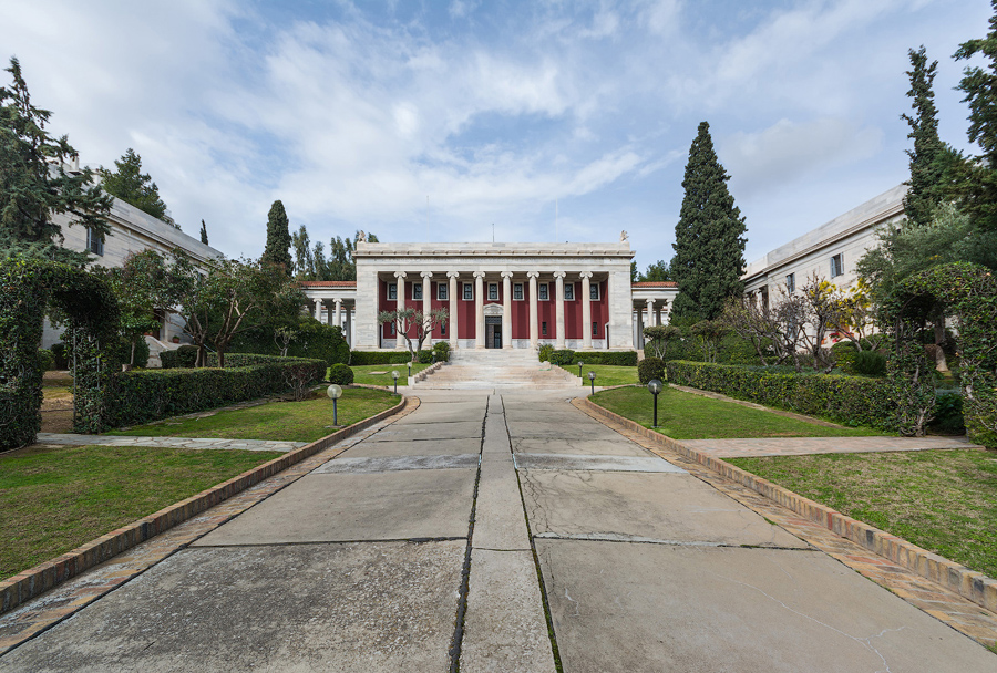 Exterior view: The Gennadius Library, the American School of American School of Classical Studies at Athens  