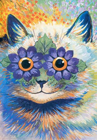 Louis Wain, anthropomorphic cat paintings