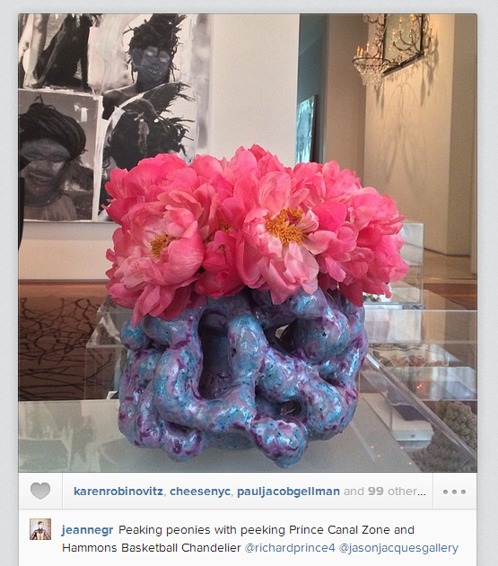This glimpse of Jeanne Greenberg Rohatyn's art collection is beautiful. Photo: @jeannegr