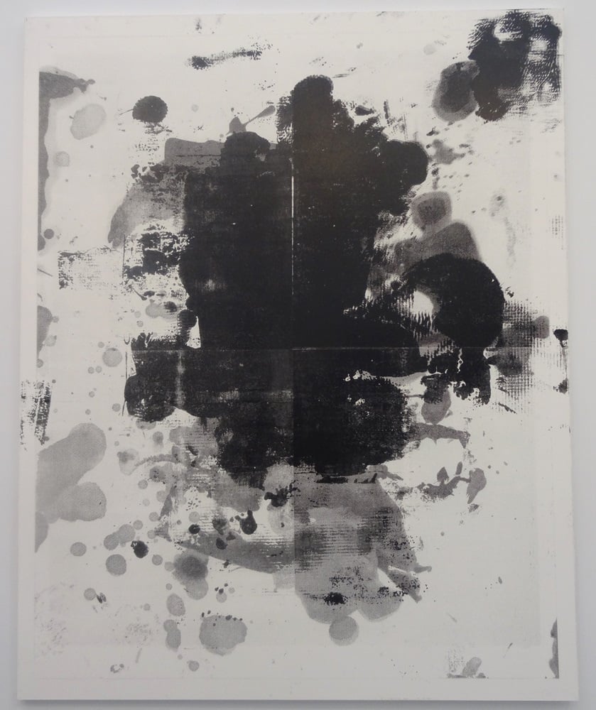 One of Christopher Wool's abstract paintings featured at Frieze New York in Luhring Augustine's booth. Photo: Ben Sutton
