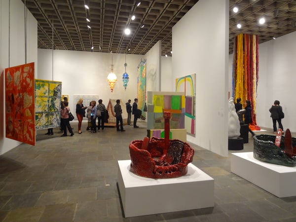 Installation view of the 2014 Whitney Biennial.