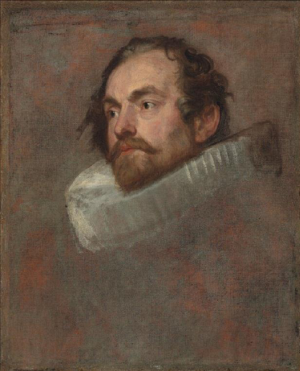 Sir Anthony van Dyck, preparatory sketch for The Magistrates of Brussel (c.1634).