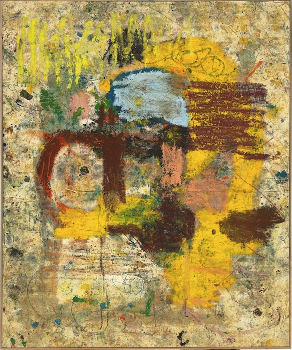 Joe Bradley's Blonde (2011) sold for $965,000 at Christie's New York on the evening of May 12, 2014. Photo: Courtesy Christie's.