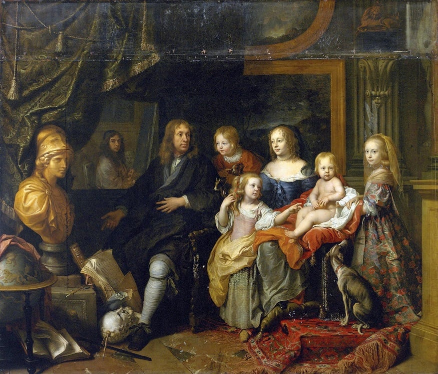 Charles Le Brun, A Portrait of Everhard Jabach and Family. Photo: courtesy the Metropolitan Museum of Art, New York.