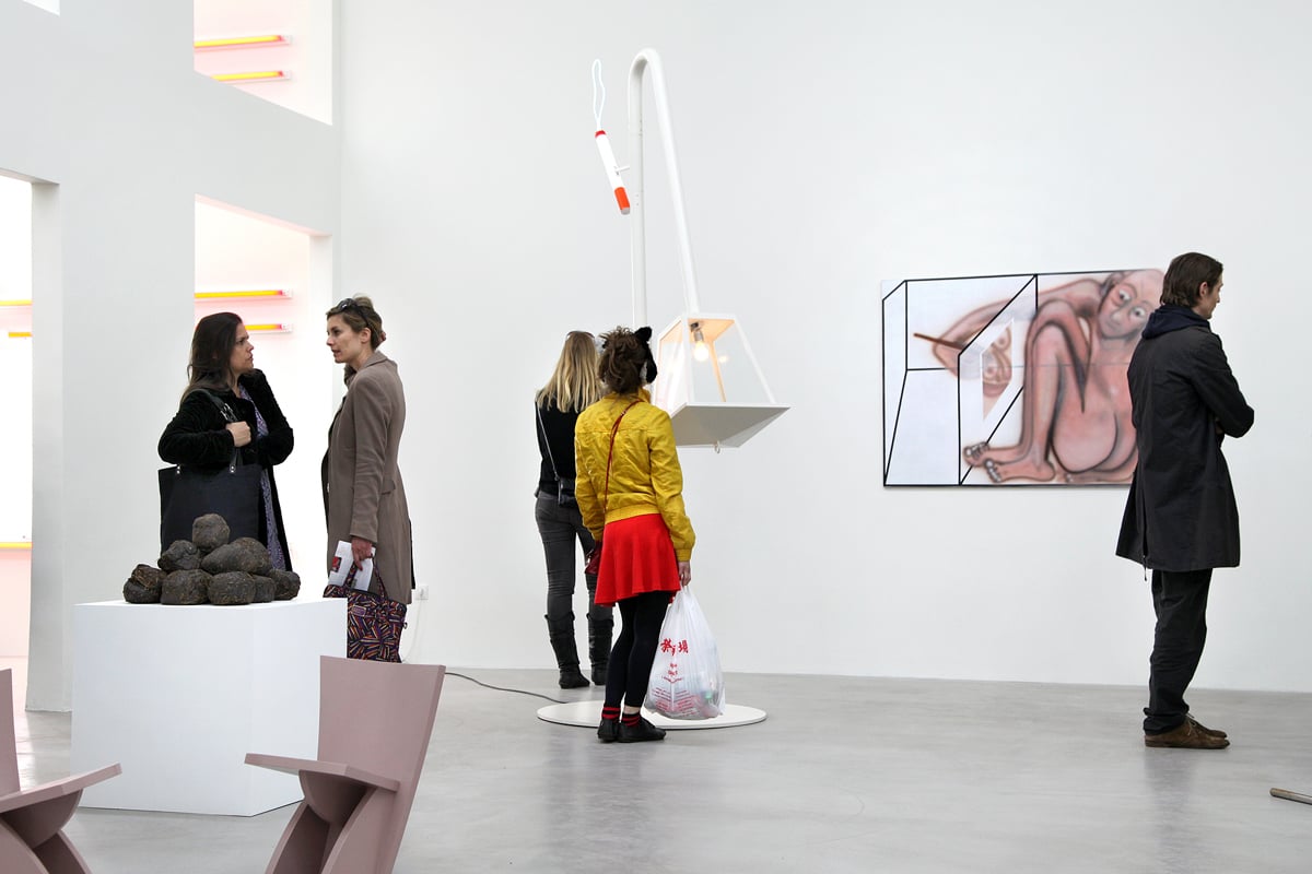 20 Years Galerie Neu at its new space on Linienstrasse Photo: Marco Funke, courtesy Gallery Weekend Berlin