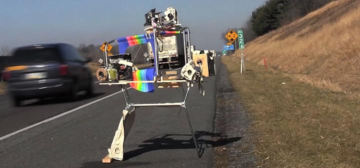 Greg Smith, <em>Breakdown Lane</em> (2013), video still. Photo: courtesy Grinnell College, Iowa. 