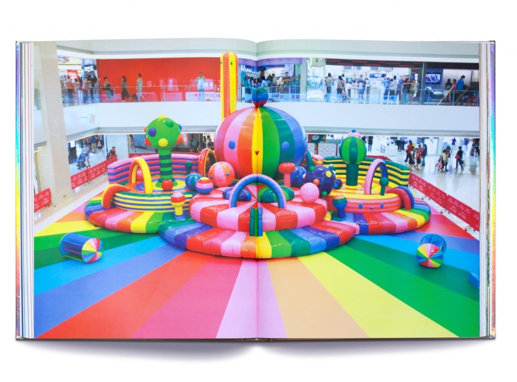 "Happy Rainbow," TMT Plaza, Hong Kong (2012) From We Are FriendsWithYou, Rizzoli New York, 2014
