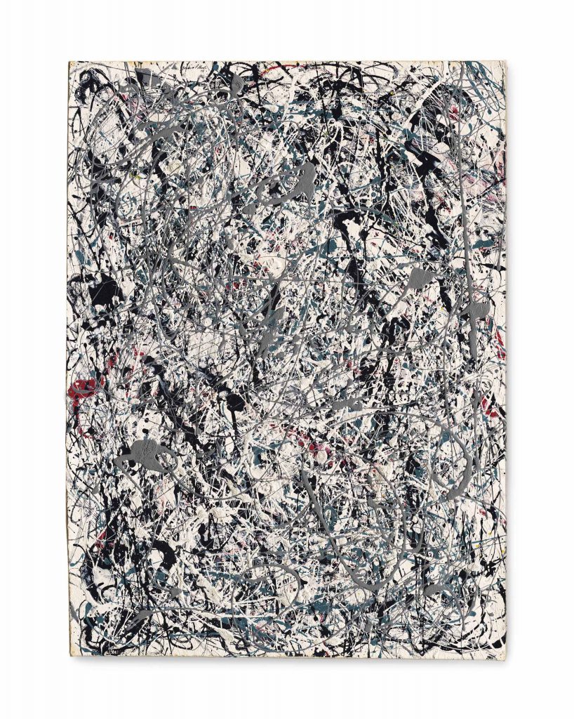Jackson Pollock, Number 19, 1948 (1948). Courtesy of Christie's New York.
