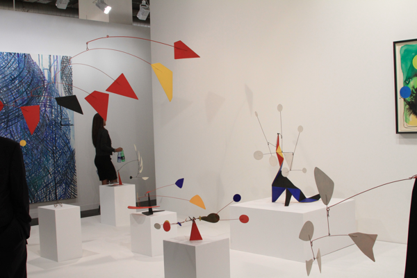 Helly Nahmad Gallery's booth at Art Basel 2014 Photo: © artnet News