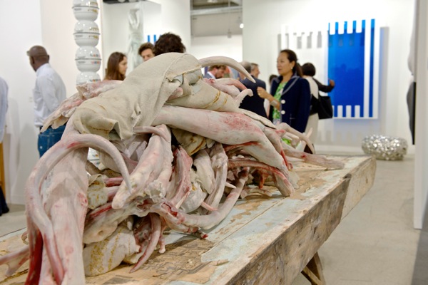 Galleria Continua's Booth at Art Basel 2014 Photo: Courtesy Art Basel, MCH Messe Schweiz (Basel) AG