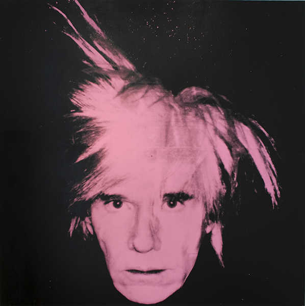 Andy Warhol, Self-Portrait (Fright Wig) (1986) Photo: Courtesy of Skarstedt. © 2014 The Andy Warhol Foundation for the Visuals Arts, Inc. DACS 2014