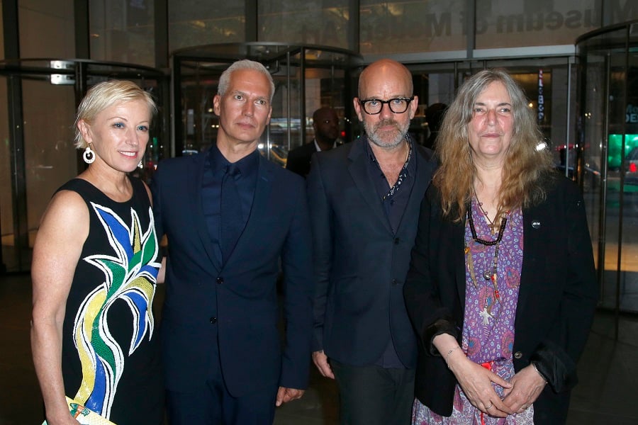 MoMA PS1 Benefit Gala, Cindy Sherman, Klaus Biesenbach, Michael Stipe, Patti Smith
