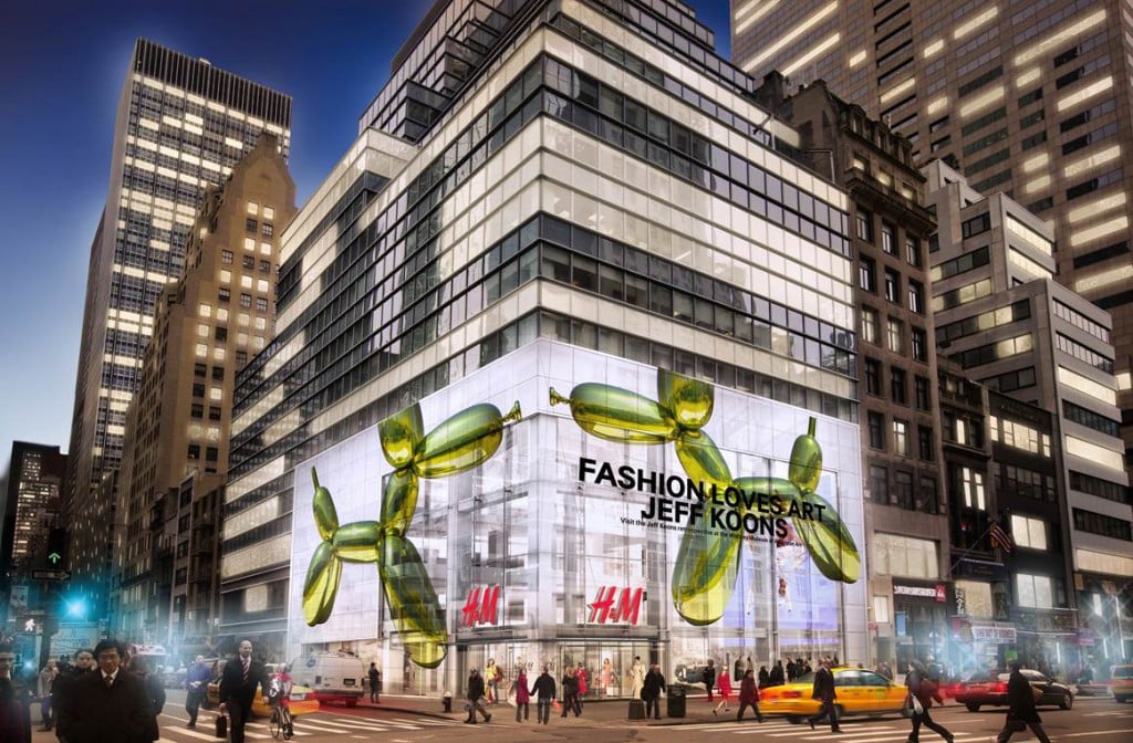 H&M's new 5th Avenue flagship. Photo courtesy of H&M