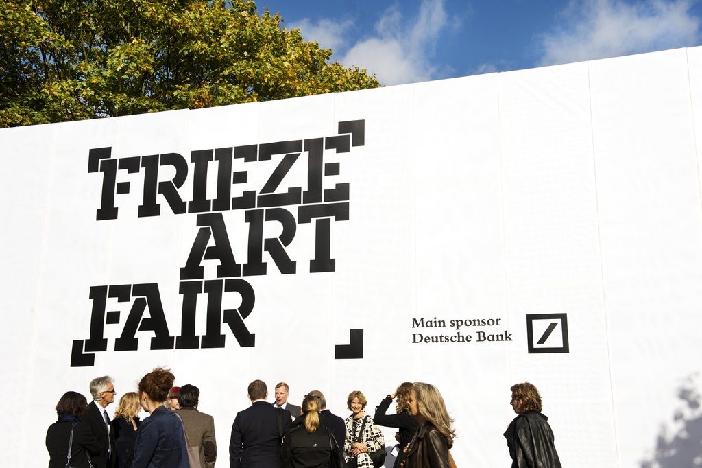 Frieze Art Fair 2013, Regent's Park, London. Photo: Courtesy Linda Nylind