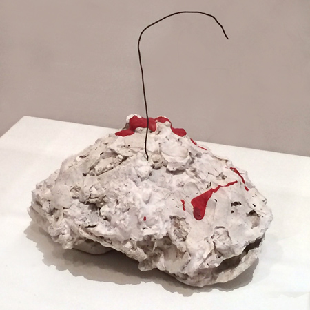 Isa Genzken, Mein Gehirn (My Brain), 1984, synthetic polymer paint on plaster, metal