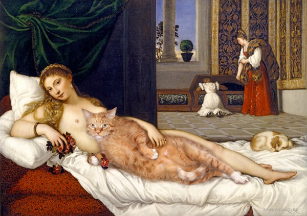 Svetlana Petrova's take on Titian's Venus of Urbino Photo: Courtesy Svetlana Petrova