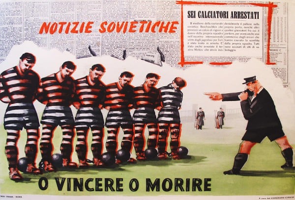 Vincente O. Morire, Italian poster 1950s