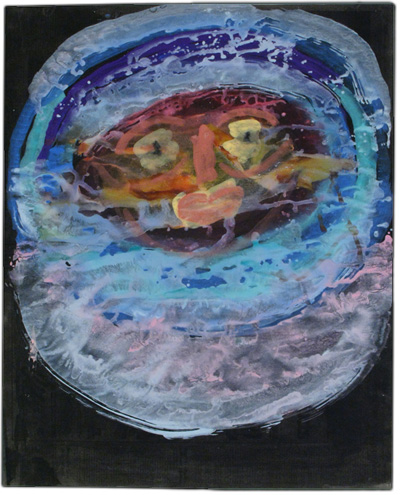 Sybil Gibson, <em>Face in Space</em> (1993). Photo: courtesy Woodward Gallery. 