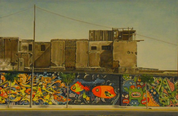 Laura Schecter, Graffiti, Lima, Peru, 2014