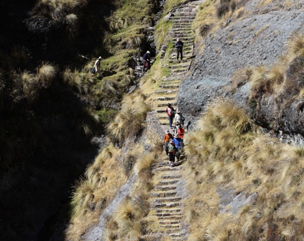 The ancient Incan road, Qhapaq Ñan. Photo: via diario 16.