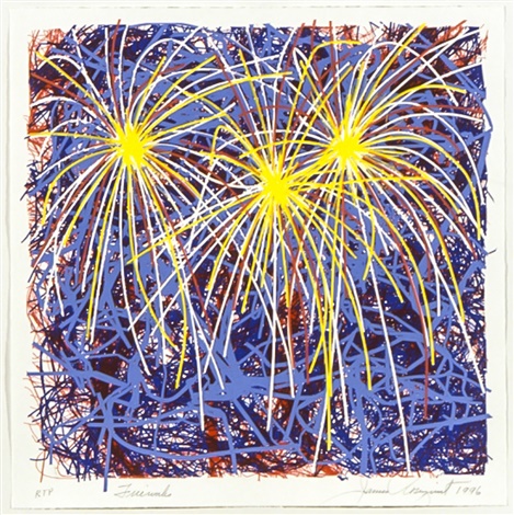 James Rosenquist, Fireworks for President Clinton, 1996 Photo: artnet