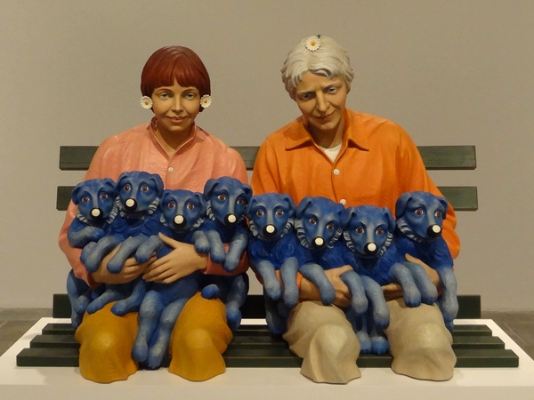 Jeff Koons String of Puppies (1988)