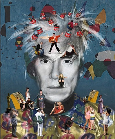 Self Portrait—Andy Warhol by Lluis Barba