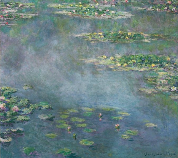 Claude Monet, Nymphéas (1906) Photo: Courtesy Sotheby's
