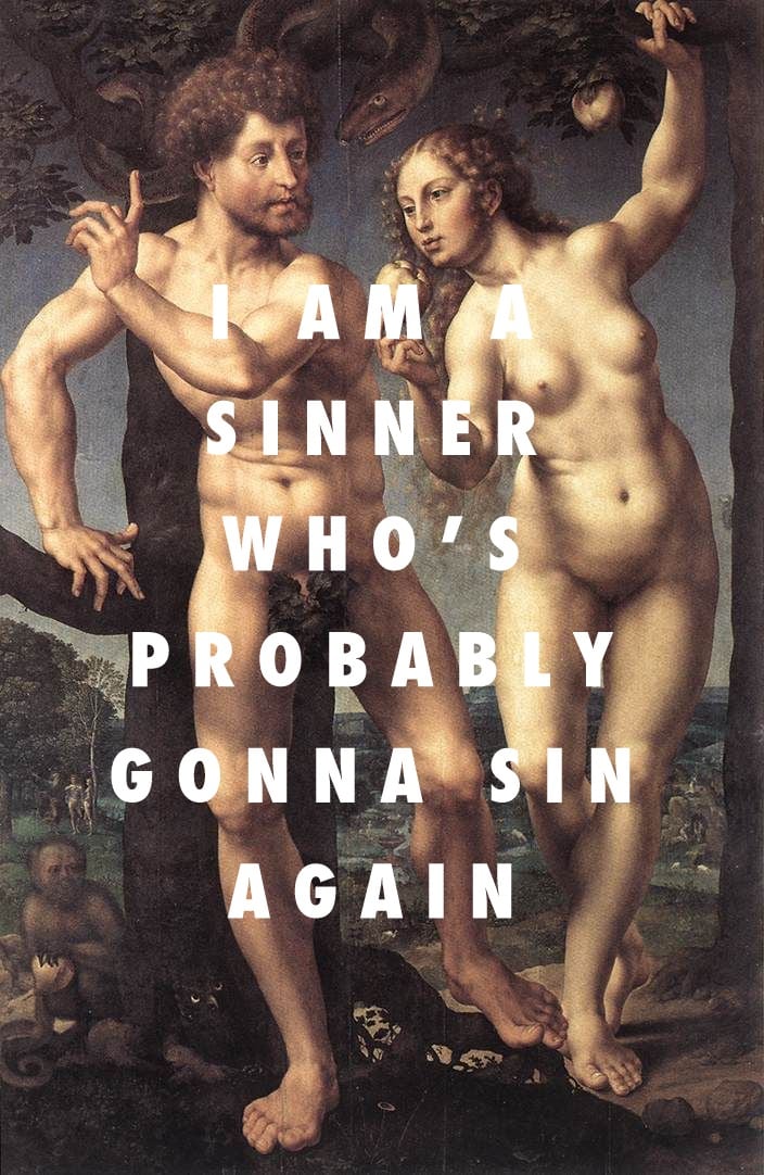 Adam and Eve in paradise (c. 1527), Mabuse / Bitch Don’t Kill My Vibe, Kendrick Lamar Photo: Tumblr/Fly Art