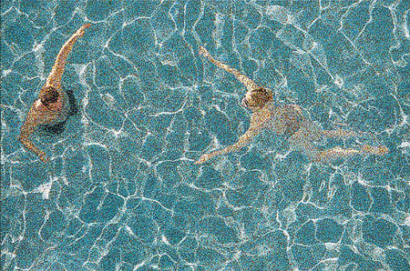 William Betts, untitled, Swimming Pool, 2012, Richard Levy Gallery
