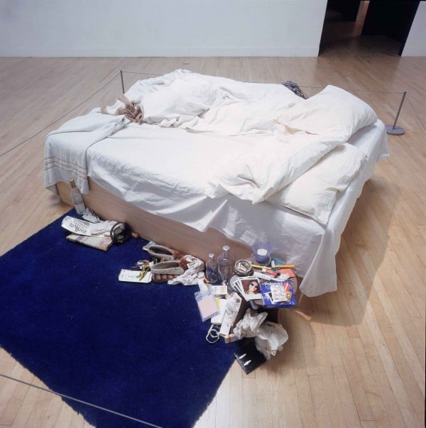 Tracey Emin, My Bed, 1998 Courtesy Christie's