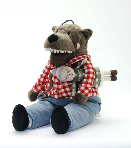 Soft toy wolf Lufsig, 2013 Designed for and manufactured by Ikea Photo: Victoria and Albert Museum, London