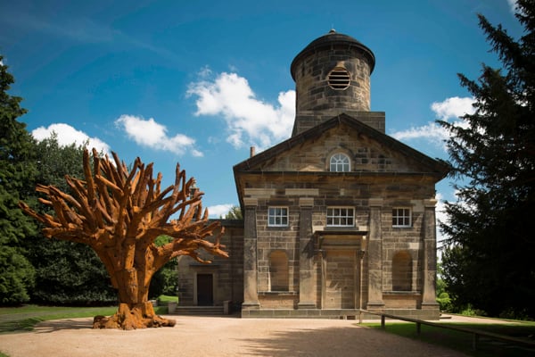 Ai Weiwei, Iron Tree, 2013 Courtesy Yorkshire Sculpture Park Photo: Ponty Wilde