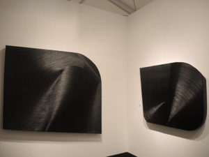 Paintings by Austin Murray from New York's Lyons Wier Gallery at ArtMarketHamptons. Photo: Sarah Cascone.