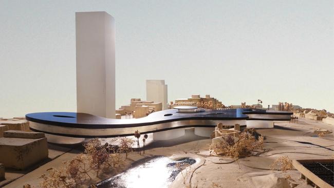 A rendering of Peter Zumthor's LACMA redesign. Photo: Atelier Peter Zumthor & Partner.