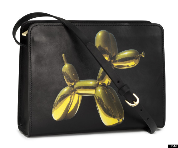 Jeff Koons, Balloon Dog purse for H&M. Photo: courtesy H&M.