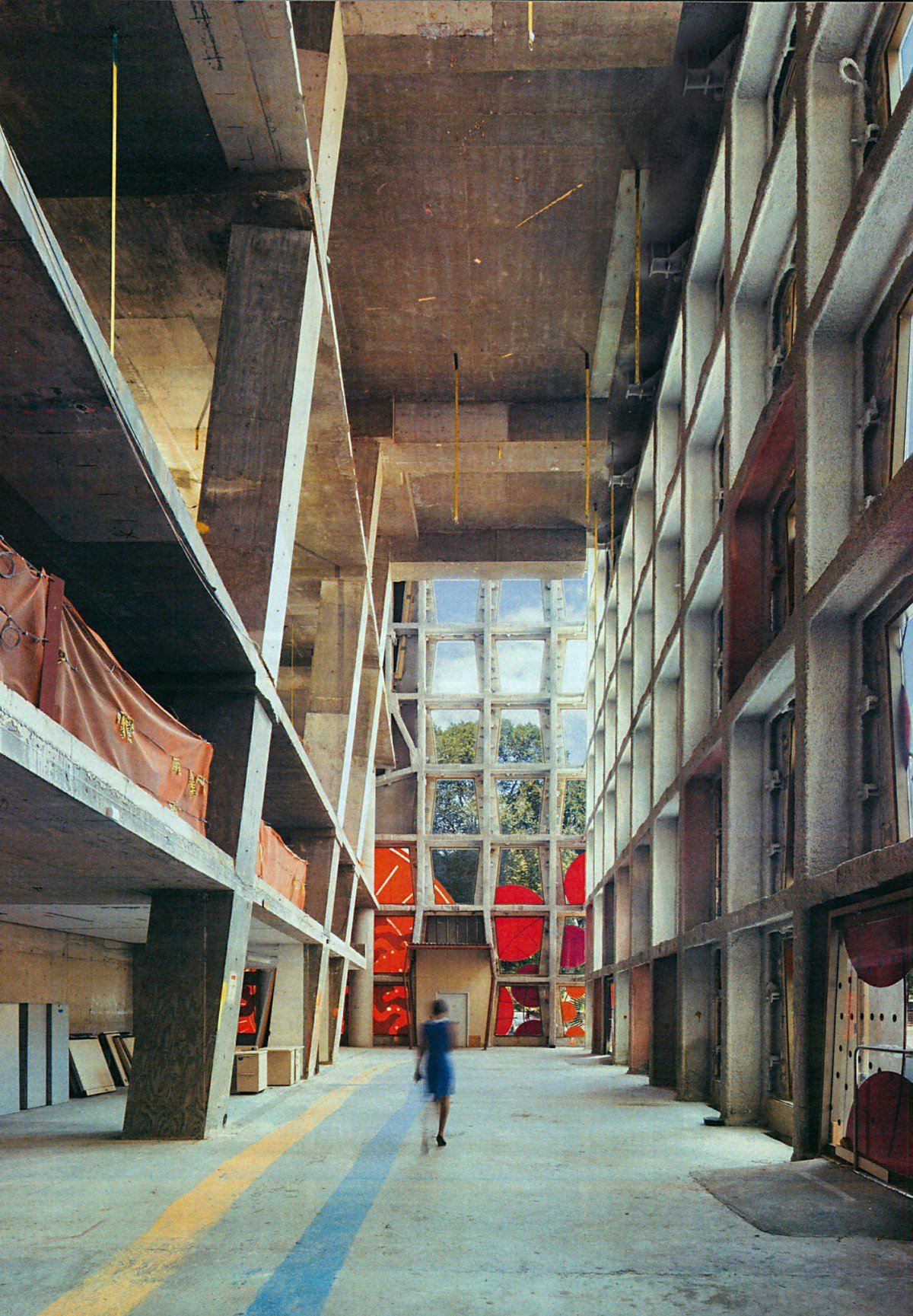 The lobby of the Africa Center in its current, unfinished state. Photo: the Africa Center.