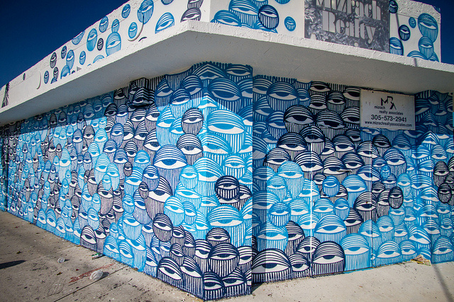 Ahol Sniffs Glue's original mural in Miami. Photo: Flickr/Dogslobber