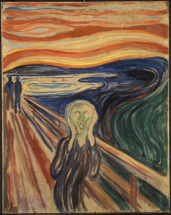 Edvard Munch, "The Scream" (1910)