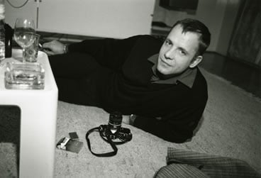 Frank Bauer photographed by Gerno Michalke. Photo: Courtesy of Frank Bauer Archive. 