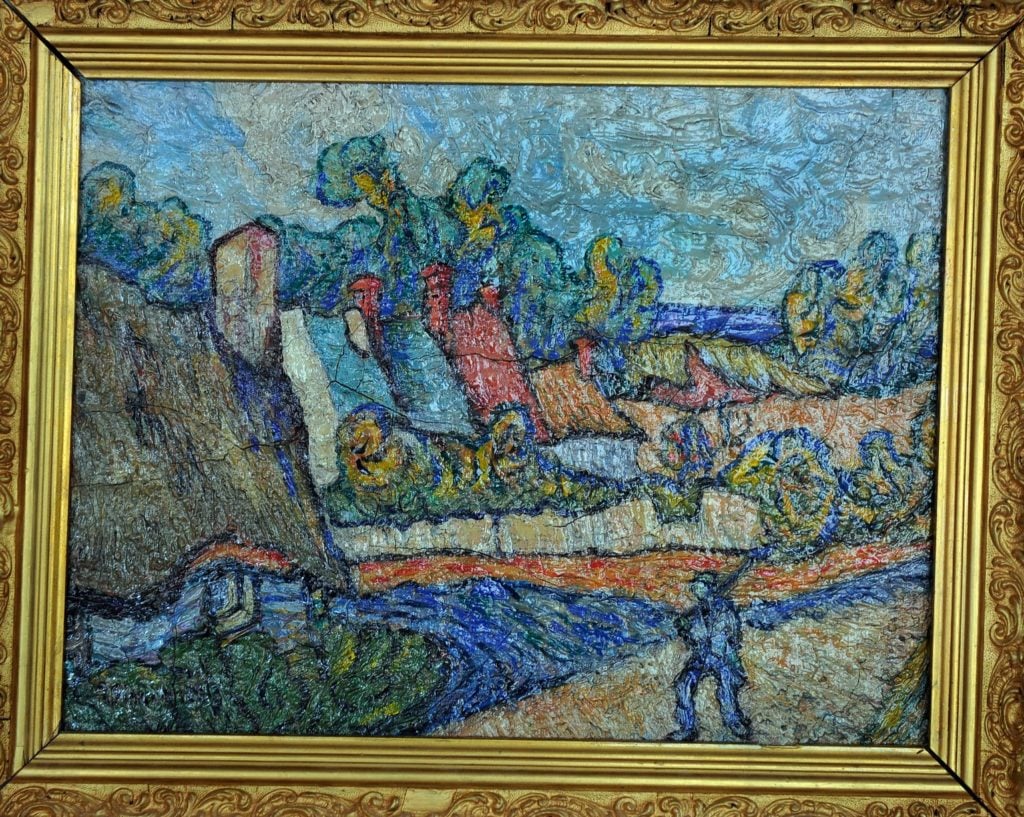 Mark Lawrence's supposed Vincent van Gogh. Photo courtesy of the Reading Borough Council.