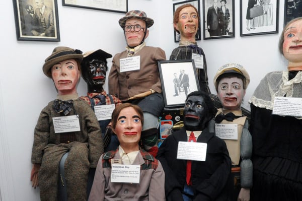 Ventriloquist dummies at the Vent Haven Ventriloquist Museum. Photo: courtesy the Vent Haven Ventriloquist Museum, Fort Mitchell, Kentucky.