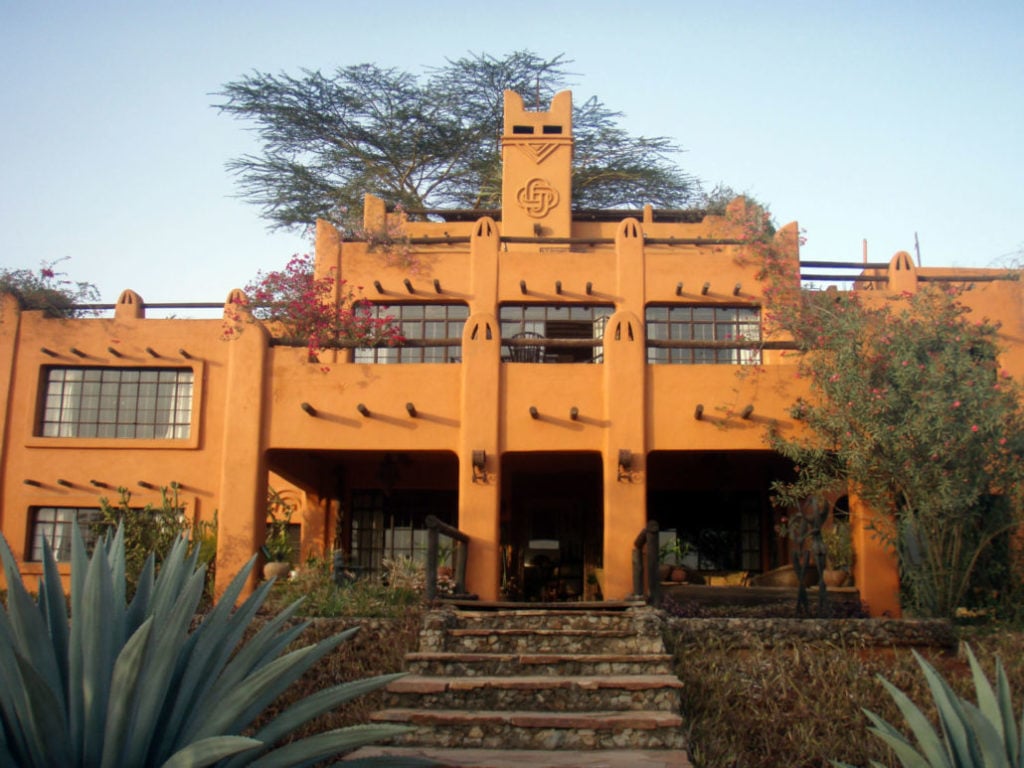 Alan Donovan's African Heritage House in Kenya. Photo courtesy of Alan Donovan. 