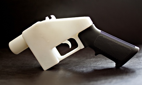 The Liberator 3D-printed gun, 2013 Photo: Cody Wilson/Defence Distributed via Victoria and Albert Museum