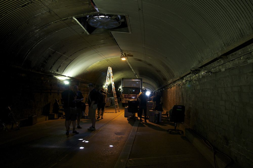 Jana Winderen, DIVE (2014), Park Avenue Tunnel, test installation on July 25.