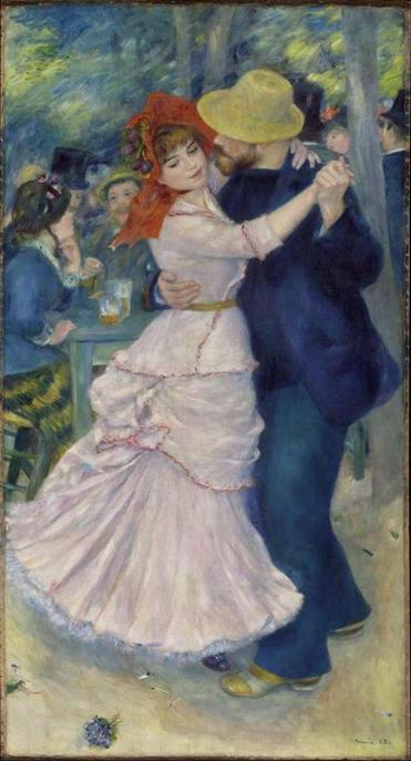 Pierre-Auguste Renoir, Dance at Bougival (1883). Photo: courtesy Museum of Fine Arts Boston.