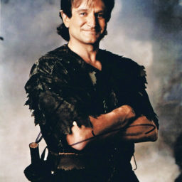 Robin Williams in "Hook", 1991