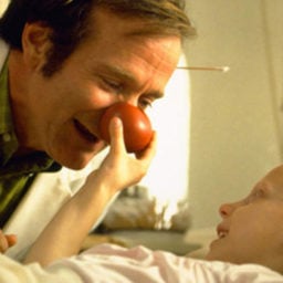 Robin Williams in Patch Adam, 1989
