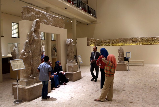 The National Museum of Iraq reopening, August 21, 2014. Photo: Hadi Mizban, courtesy the Associated Press.