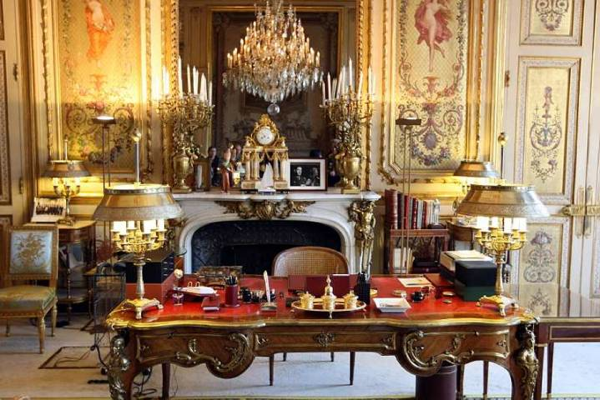 The French president's office Photo via: Herodote
